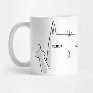 Cat's Give No Fucks Mug